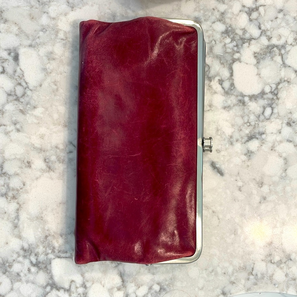 Hobo Lauren Wallet Burgundy